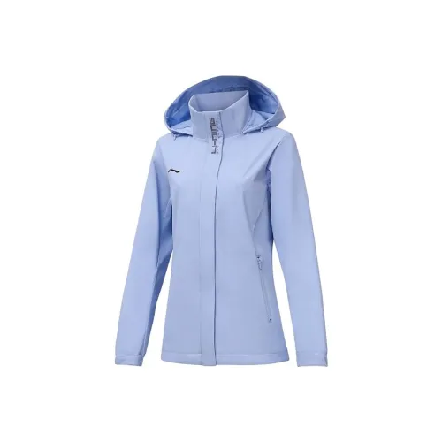 LINING Куртка Женская Фиолетовая Синяя Фиолетовая