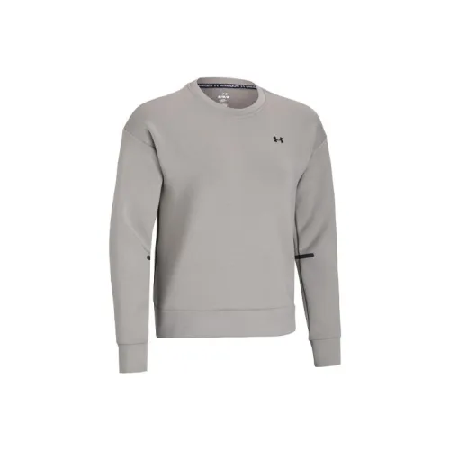 Under Armour Unstoppable Толстовка Женская Дикий Коровья Кожа Хаки