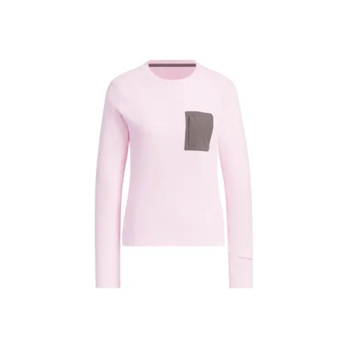 Adidas CITY ESCAPE Длинный рукав Свитшот Женский Прозрачный Розовый