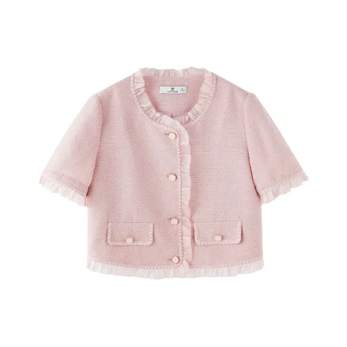 XIANGYING Розовые Женские Куртки