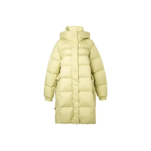 LOFT SHINE Желтый Сливовый Женские Пуховики