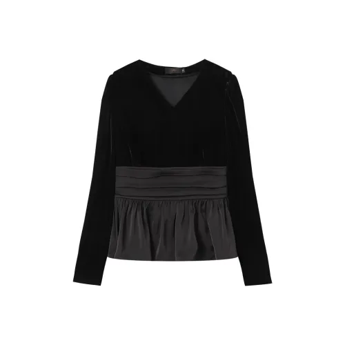 LOUISY AO Черные Женские Рубашки