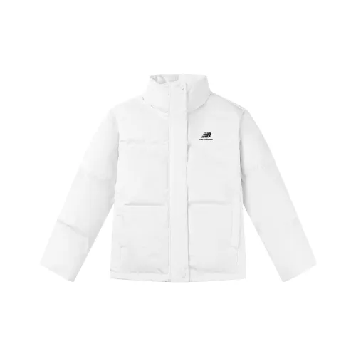 New Balance Белые Женские Пуховики
