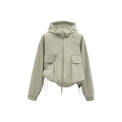 Cypress House Куртки Пальто Женские Авокадо Зеленый