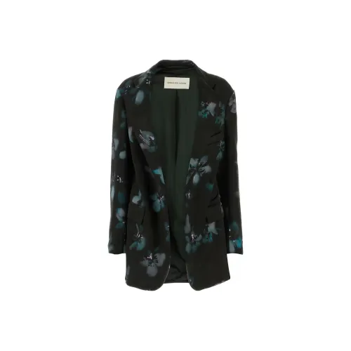 DRIES VAN NOTEN Черные Женские Куртки