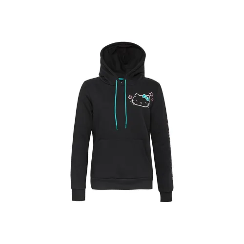 Конверс x HelloKitty Толстовка Женская Черная