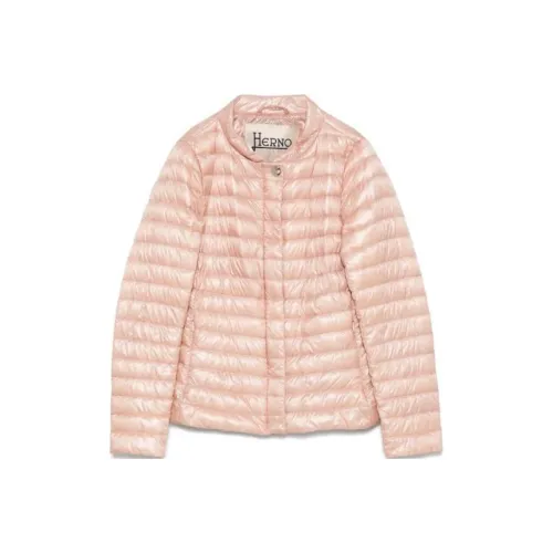 HERNO SS25 Куртки Пальто Женские Розовый