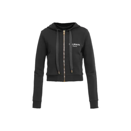 BALMAIN Черные Женские Куртки