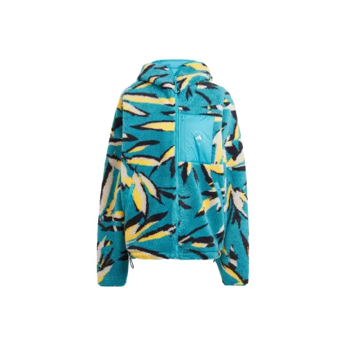 Adidas Женские Куртки Заливно-синего Цвета
