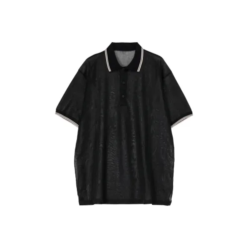 Yohji Yamamoto Черное Женское Поло