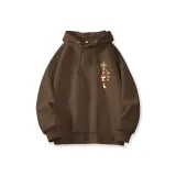 Тёмно-коричневый, тонкий