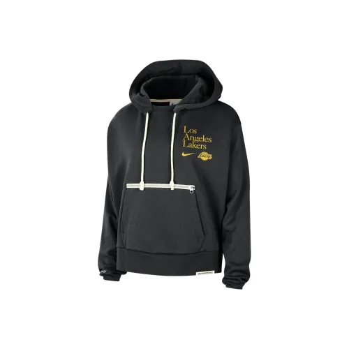 Nike Los Angeles Lakers Стандартная версия Толстовка Los Angeles Lakers Женская Черная