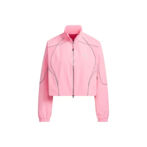 Adidas PIPING Куртка Куртки Пальто Женские Simple Розовый