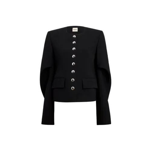 KHAITE FW24 Darlman Куртка Куртки Пальто Женские Черный