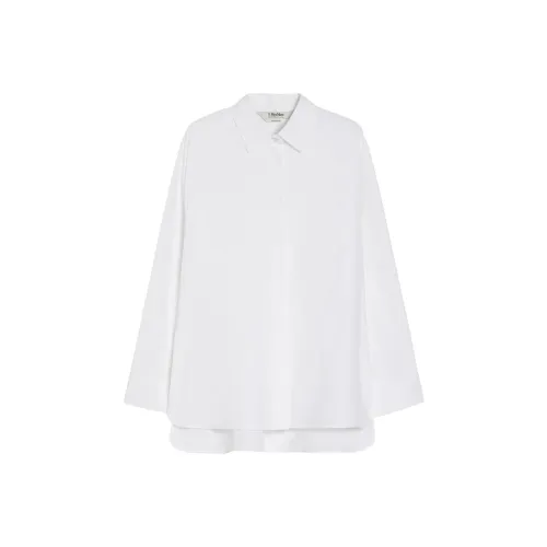 'S MAX MARA Белые Женские Рубашки