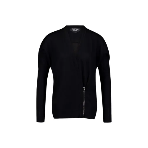 TF Кашемир Свитер Женские Черный