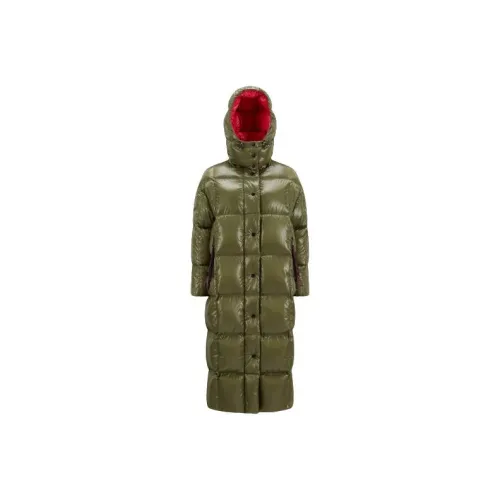 Moncler FW23 Пуховик Женский Зеленый