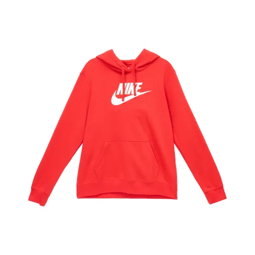 NIKE Красный Женские Свитшоты