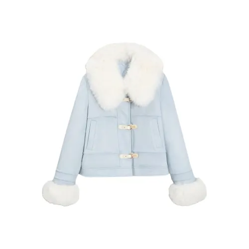 Love To Serve Куртки и Пальто Женские Синие