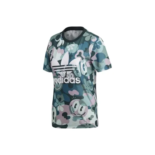 Adidas Originals T-Shirt Женская Зеленая