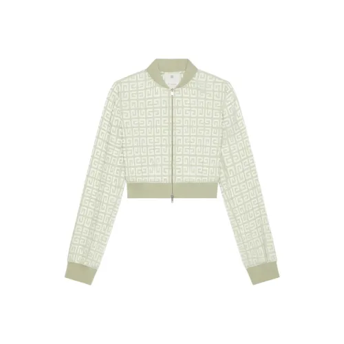 Givenchy FW24 Куртки и Пальто Женские Миндально-Зеленый