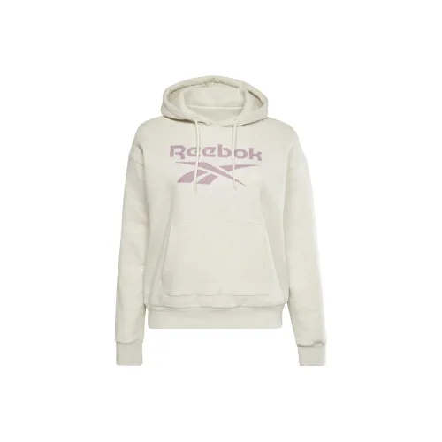 Reebok RI BL Флис HOODY IN Толстовка Женская Светлый Умбра