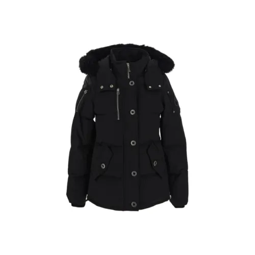 Moose Knuckles Пуховик Пальто Женское Черное