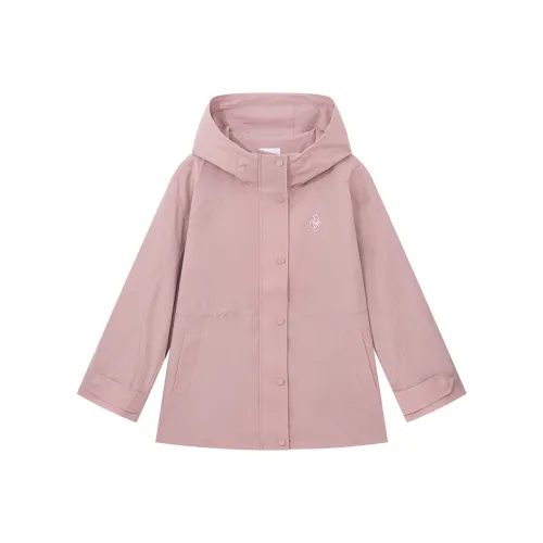 Le Coq Sportif Куртки и Пальто Женские Кирпично-Розовый