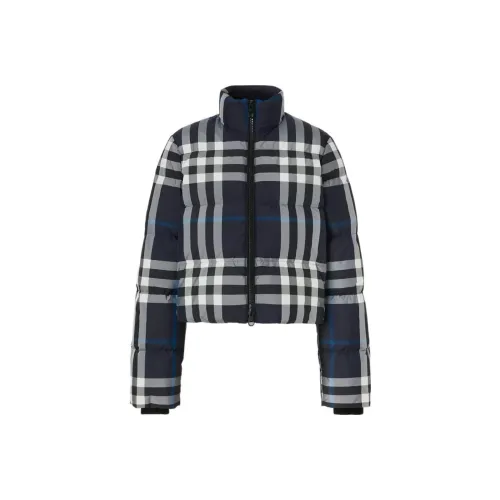 Burberry FW22 Пуховик Женский Темно-Синий