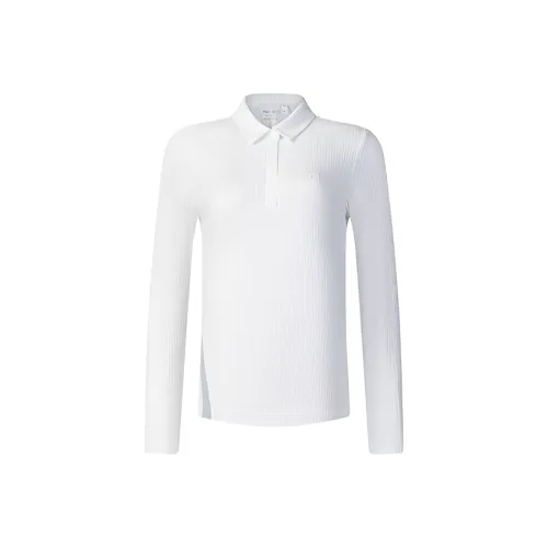 FILA GOLF серия Поло Женское Нефритовый Белый