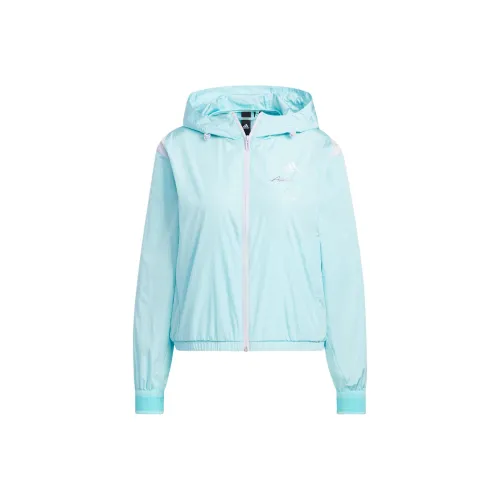 Adidas UST Ветровки и Пальто Женские Морской Синий Белый