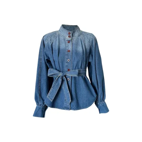 TUSHIFEI Женские Рубашки