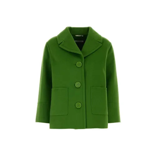 'S MAX MARA Куртки Пальто Женские Зеленый