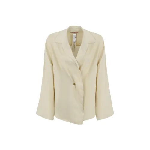 TWINSET Milano SS25 Рубашка Женская Бежевая