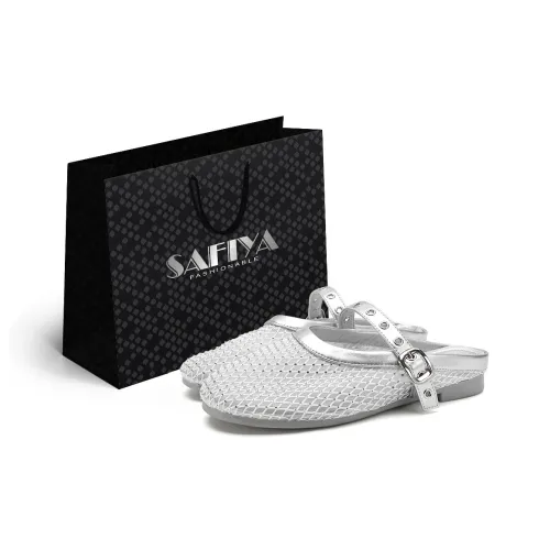 Safiya Резиновая подошва Домашние тапочки Женские