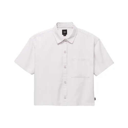 Vans MCMILLAN Топ Рубашка Женские Овсяный