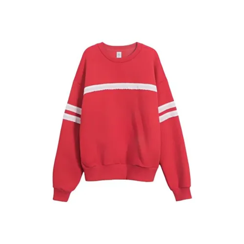 RONRON Red Women's Sweatshirts RONRON Красный Женские Толстовки