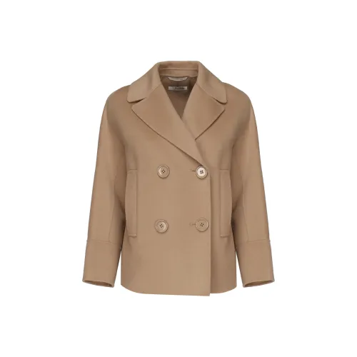 'S MAX MARA Куртки и Пальто Женские Коричневый