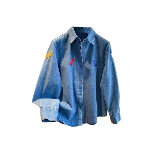 COVT Джинсовая рубашка Женские рубашки