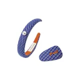 Toscara-Синий Сетчатый-Клетчатый-Ободок+Заколка для волос