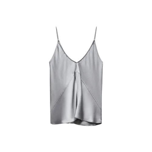 ZARA ZW Series Топ на бретелях Женский Серый