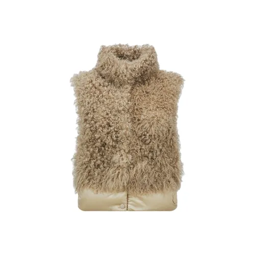 Moncler Down Jacket Women's Beige