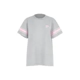 Вересковый серый-розовый с полосами рукав / Вересковый серый-розовый с полосами рукав