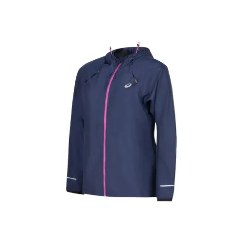 Asics Tricot Lining Windbreaker Куртки и Пальто Женские Темно-синий