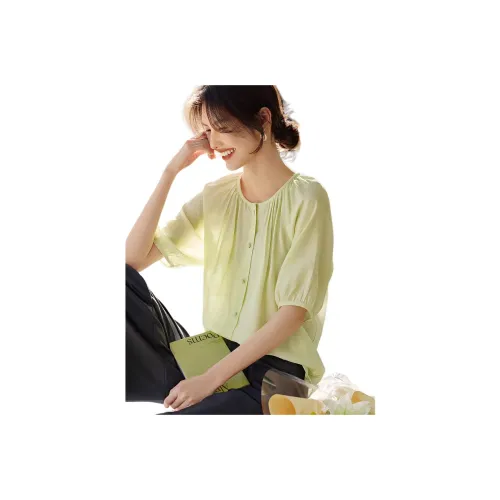 XWI Рубашка Женская Мятно-Зеленая