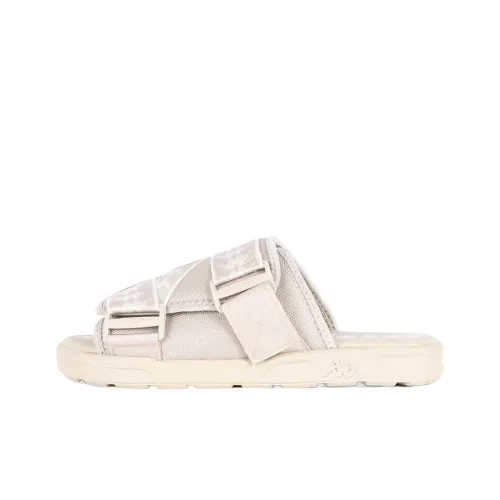 KAPPA 222 Banda Mitel 1 Амортизация Шлепанцы Унисекс Бежевый