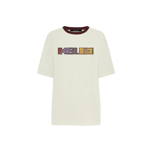 Ksubi T-Shirt Женская Угольный Серый