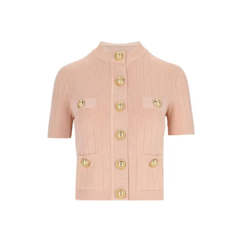 BALMAIN Розовый Женский Трикотаж
