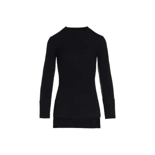 Yohji Yamamoto Черные Женские Кашемировые Свитера