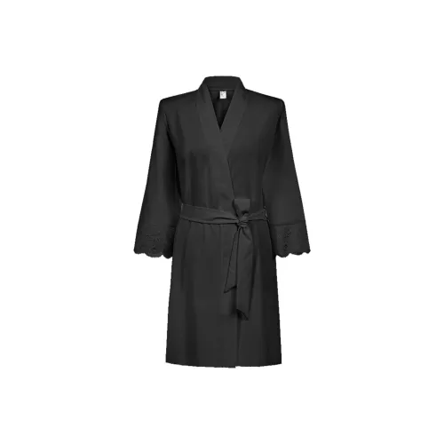 Selmark Sleep Халат Женский Черный